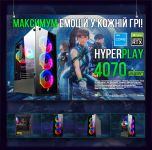 ИГРОВАЯ сборка "HyperPlay 4070 super" | RTX 4070 SUPER 12GB | Intel i5 13600K |SSD M.2 | Wi-Fi | WIN11