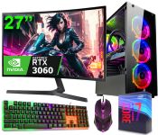 АКЦИЯ! Ультра Мощный Игровой ПК RGB  Intel 18 ЯДЕР + RTX 3060 + Win11 (ZEVS PC KRAKEN ULTRA)
