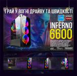 ИГРОВАЯ сборка "Inferno 6600" | RX 6600 XT 8GB | Intel i5 10400F |SSD M.2 | Wi-Fi | WIN11