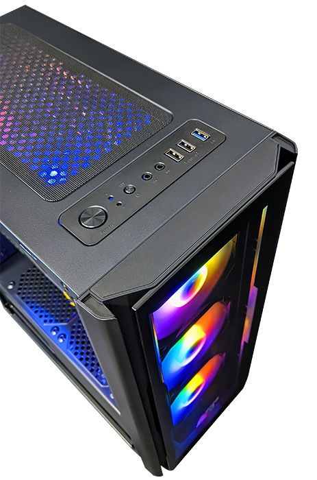 АКЦИЯ! Мощный Игровой ПК + Монитор 24" КРУЧЕ чем Intel i7 12 ПОТОКОВ 6 ЯДЕР + GTX 1060 6GB + 16GB +SSD M.2 Клавиатура +Мышка (ZEVS PC11950U)