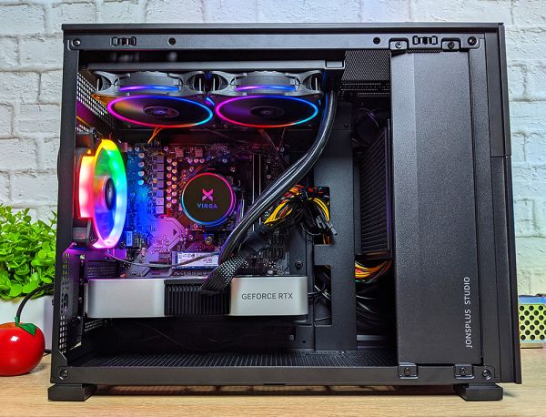 АКЦИЯ! Игровой Компьютер AMD Ryzen 5 7500F + RTX 4060Ti 8GB +32GB DDR5+SSD M.2(ZEVS PC 13650R)
