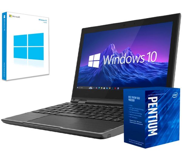 АКЦИЯ! Ноутбук-трансформер Lenovo 300e 2 gen Touchscreen 11.6" Pentium N5000 4GB 128GB SSD+ стилус в подарок