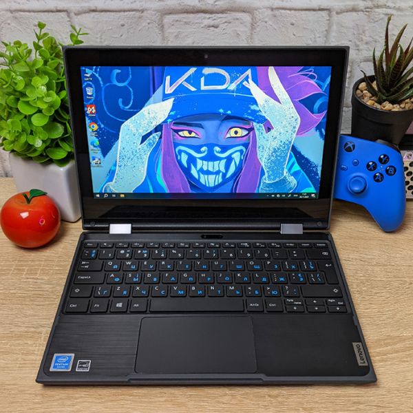АКЦИЯ! Ноутбук-трансформер Lenovo 300e 2 gen Touchscreen 11.6" Pentium N5000 4GB 128GB SSD+ стилус в подарок