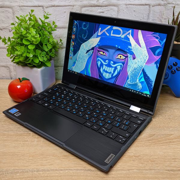 АКЦИЯ! Ноутбук-трансформер Lenovo 300e 2 gen Touchscreen 11.6" Pentium N5000 4GB 128GB SSD+ стилус в подарок