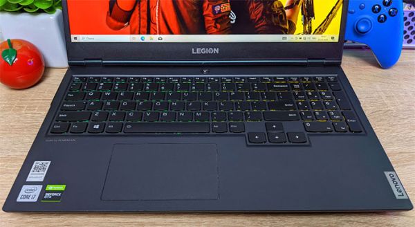 Современный игровой ноутбук Lenovo Legion 5 15IMH05H GRAY 15.6" IPS i7 10750H GTX 1660Ti 16GB + SSD