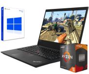 БУ Ноутбук Lenovo ThinkPad E485/A485 14" FHD IPS AMD Ryzen 5 2500U 16GB 256GB SSD