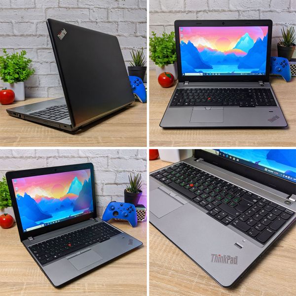 БУ Ноутбук Lenovo ThinkPad E570 Black 15.6" HD Ready TN i5 6200U 8GB 256GB SSD