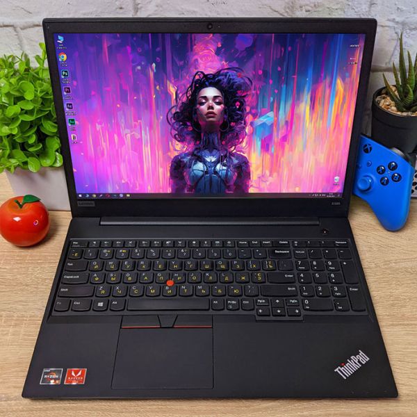 БУ Ноутбук Lenovo ThinkPad E595 15.6" FHD IPS AMD Ryzen 7 3700U 16GB 256GB SSD