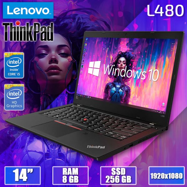 БУ Ноутбук Lenovo L480 14'' FHD TN i5 8350U 8GB 256GB SSD