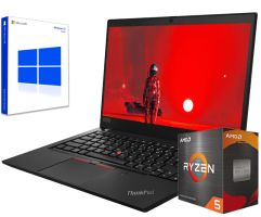БУ Ноутбук Lenovo ThinkPad T495 Touch 14" FHD IPS Ryzen 5 PRO 3500U Vega 8 16GB + 256GB SSD