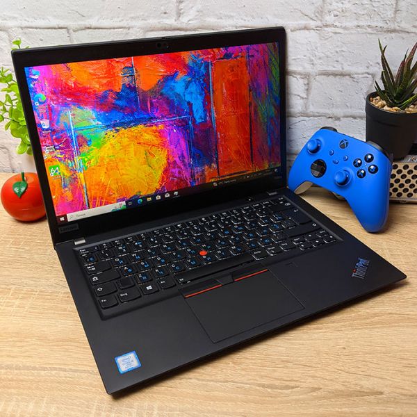 АКЦИЯ! Игровой ультрабук Lenovo ThinkPad T495S 14" IPS AMD Ryzen 5 PRO 3500U Radeon RX Vega 8 8GB + SSD