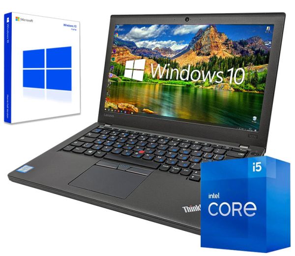 Производительный Ноутбук Lenovo X270 i5 6200U 8GB DDR4 256GB SSD+двойная батарея