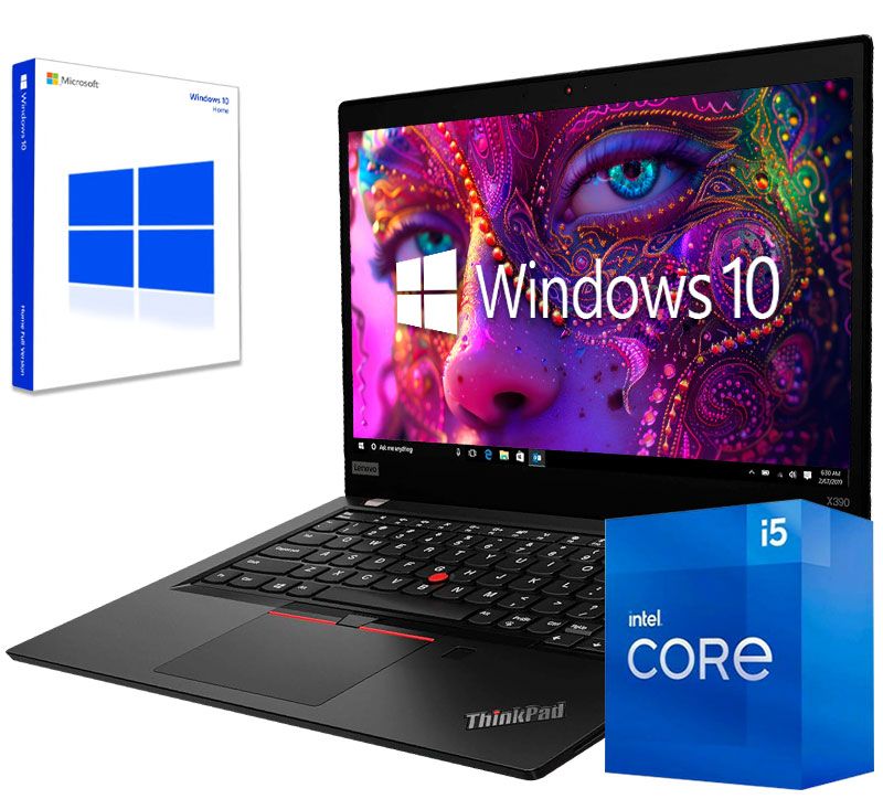 Производительный Ноутбук Lenovo X390 13.3'' i5 8365U 8GB DDR4