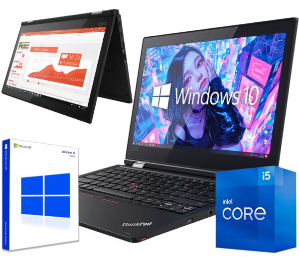 Производительный ноутбук-трансформер Lenovo Thinkpad Yoga L380 13.3'' IPS Touch Screen Intel i5 8350U 16GB + SSD