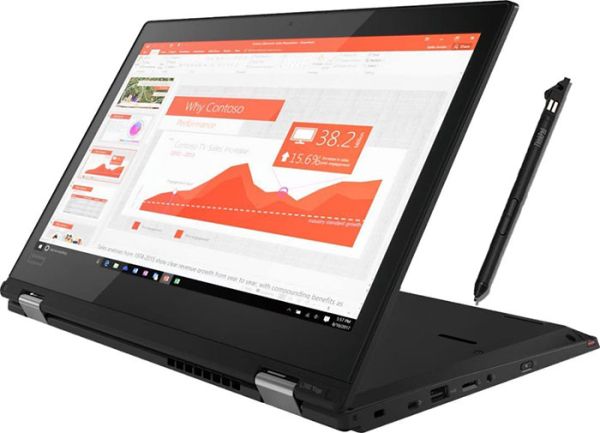 Производительный ноутбук-трансформер Lenovo Thinkpad Yoga L380 13.3'' IPS Touch Screen Intel i5 8350U 16GB + SSD