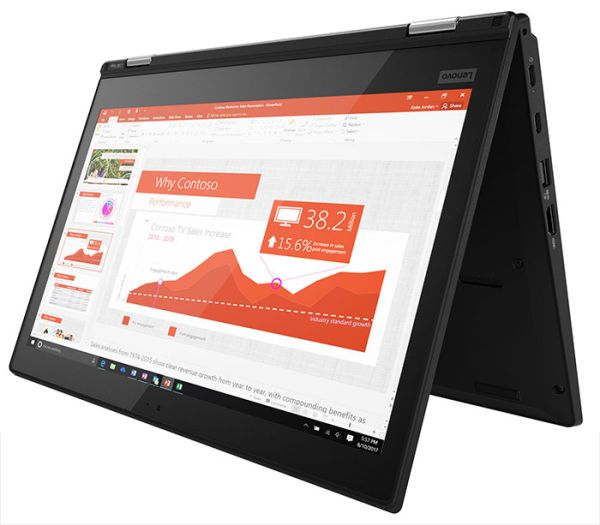Производительный ноутбук-трансформер Lenovo Thinkpad Yoga L380 13.3'' IPS Touch Screen Intel i5 8350U 16GB + SSD