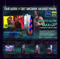 ИГРОВАЯ сборка "MEFISTO ULTRA MAX" | GeForce RTX 4060 8GB | Intel Xeon E5-2699 v3 |SSD M.2 | Wi-Fi | WIN11 | Монитор LED IPS 27"| Игровой набор