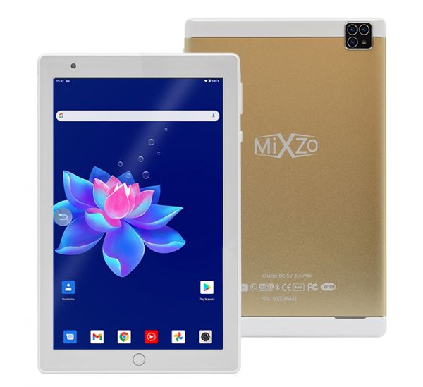 Распродажа! Игровой планшет MiXzo MX 908 4G GOLD 8'' Android 9.1 2gb ram 32gb rom + Чехол