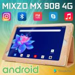 Распродажа! Игровой планшет MiXzo MX 908 4G GOLD 8'' Android 9.1 2gb ram 32gb rom + Чехол