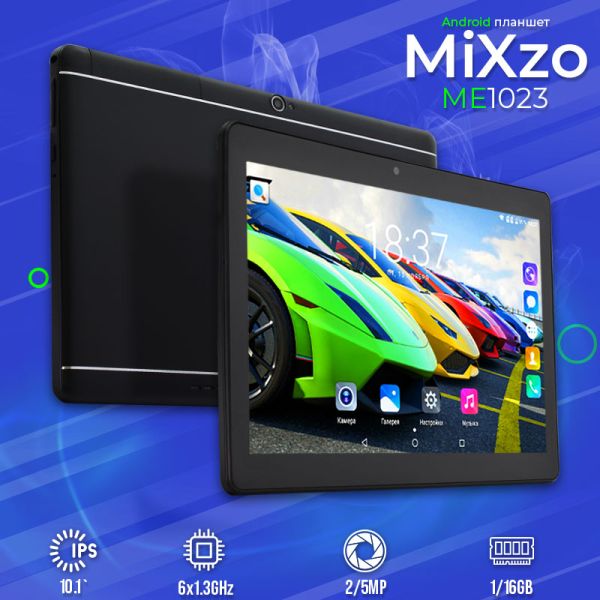 Уценка Планшет MiXzo ME1023 3G 10.1 дюймов 1GB RAM 16 GB ROM GPS