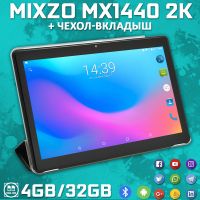 Игровой 4G планшет MiXZo MX1440 2K 2560x1440 4GB 32GB + Чехол-вкладыш