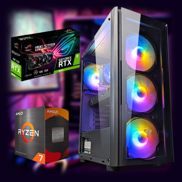 Ігровий комп'ютер  "MiXzo Strike" | GeForce RTX 3060 12GB | AMD Ryzen 7 2700 |SSD M.2 | Wi-Fi | WIN11