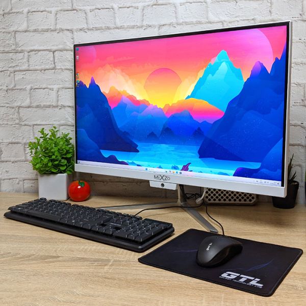 Мощный офисный Моноблок "Mixzo WorkStation i5 Pro 27''| QHD| Intel UHD graphics 730 | Intel i5-12400 |SSD M.2 | Wi-Fi | WIN11