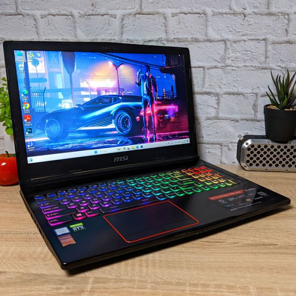 Крутой Мощный Игровой ноутбук MSI GE63 Raider RGB 9SE 15.6" IPS i7-9750H RTX 2060 32GB + SSD