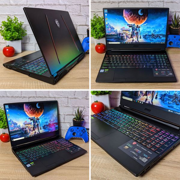 Крутой Мощный Игровой ноутбук MSI GE65 Raider 9SD 15.6" i7-9750H GTX 1660Ti 16GB + SSD