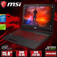 Крутой Мощный Игровой ноутбук MSI GL63 9SDK 15.6" IPS i7 9750H GTX 1660Ti 6GB 16GB 512GB SSD