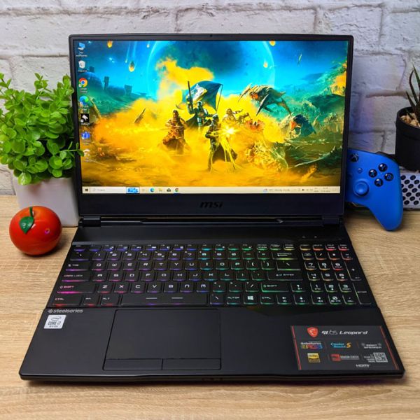 Крутой Мощный Игровой ноутбук MSI GL65 Leopard 10SDR 15.6" IPS 144Hz i7-10750H GTX 1660Ti 6GB 16GB +SSD