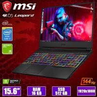 Крутой Мощный Игровой ноутбук MSI GL65 Leopard 10SDR 15.6" IPS 144Hz i7-10750H GTX 1660Ti 6GB 16GB +SSD
