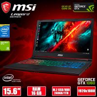 Крутой Мощный Игровой ноутбук MSI GP63 Leopard 8RE 15.6" IPS i7 8750H GTX 1060 6GB 16GB 240GB SSD + 1TB HDD