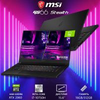 БУ ноутбук MSI GS66 Stealth 10SE 15.6" 144Hz FHD IPS i7 10750H RTX 2060 6GB 16GB 512GB SSD