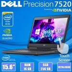 БУ Ноутбук Dell Precision 7520 15.6" Touch FHD Xeon E3-1505M Quadro M2200M 4GB 16GB 256GB SSD