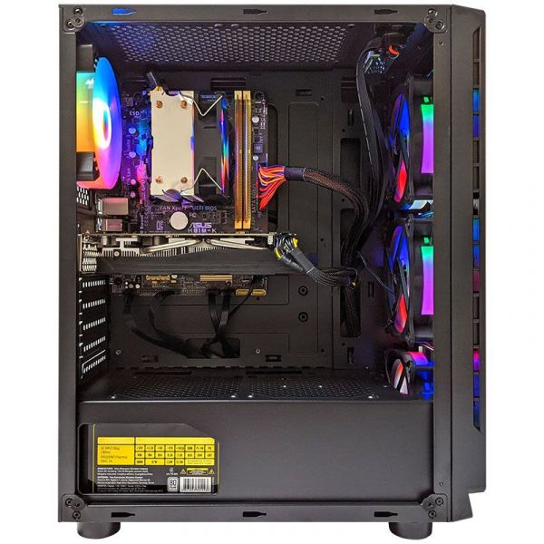 АКЦИЯ! Игровой Компьютер Intel i7 10700F + RTX 4060 8GB + 32Gb DDR4 +SSD M.2 (ZEVS PC 11200R)