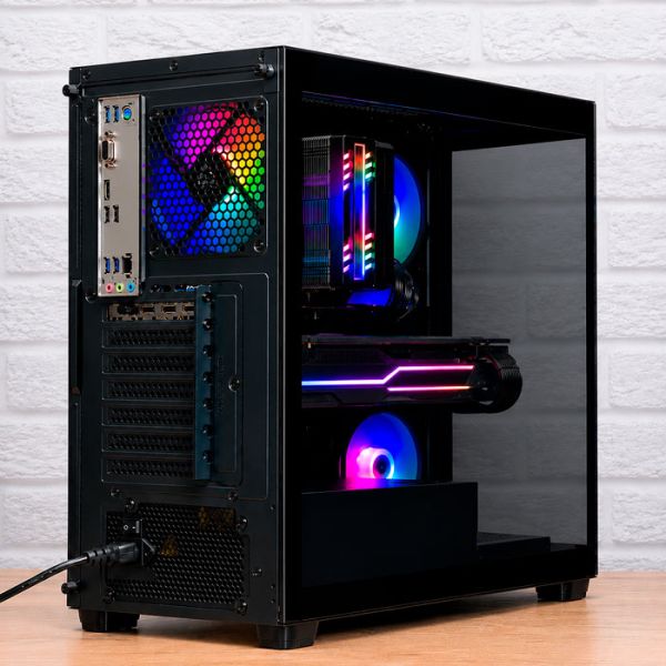 Игровой ПК TitanForge 6800 XT | Ryzen 7 5700X3D | Radeon RX 6800 XT 16GB | 32GB DDR4  |SSD 1ТB | Монитор 27 QHD 165Hz