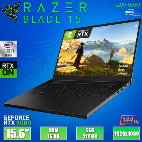 Мега Игровой Ноутбук Blade Razer 15.6" i7 10750H RTX 3060 6GB 16GB +SSD (RZ09-0369)