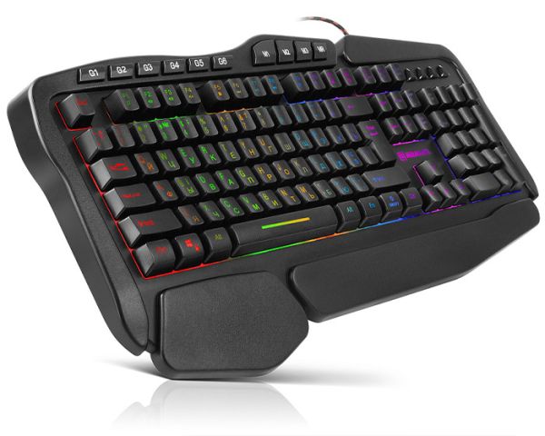 Клавиатура проводная REAL-EL 8900 Gaming RGB Macro