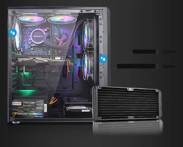 Корпус RUIX Twilight Color LED