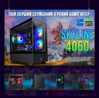 ИГРОВАЯ сборка "SkyLine 4060" | RTX 4060 8GB | Intel i7 8700К |SSD M.2 | Wi-Fi | WIN11
