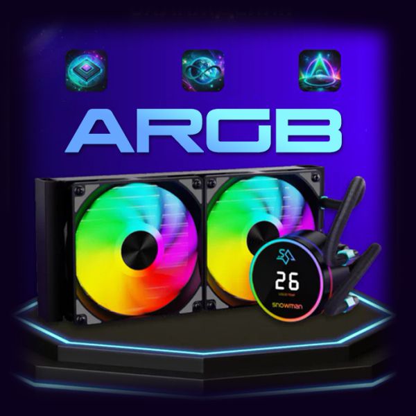 Водяная система охлаждения Snowman TL 240-ARGB