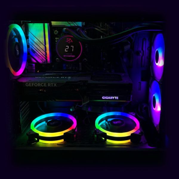 Водяная система охлаждения Snowman TL 240-ARGB