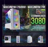 ИГРОВАЯ сборка "StormBreaker 3080" | GeForce RTX 3080 10GB | AMD Ryzen 7 5700X3D |SSD M.2 | Wi-Fi | WIN11