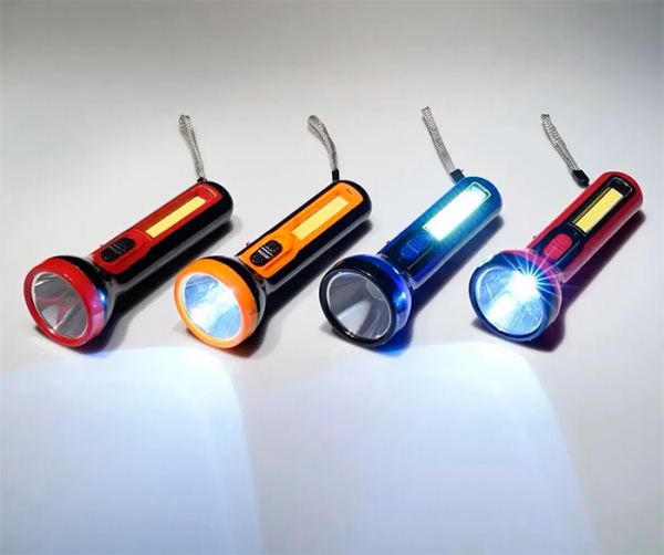 АКЦИЯ! Фонарик Tiross TS1855 ручной microUSB аккумуляторный 1200mAh