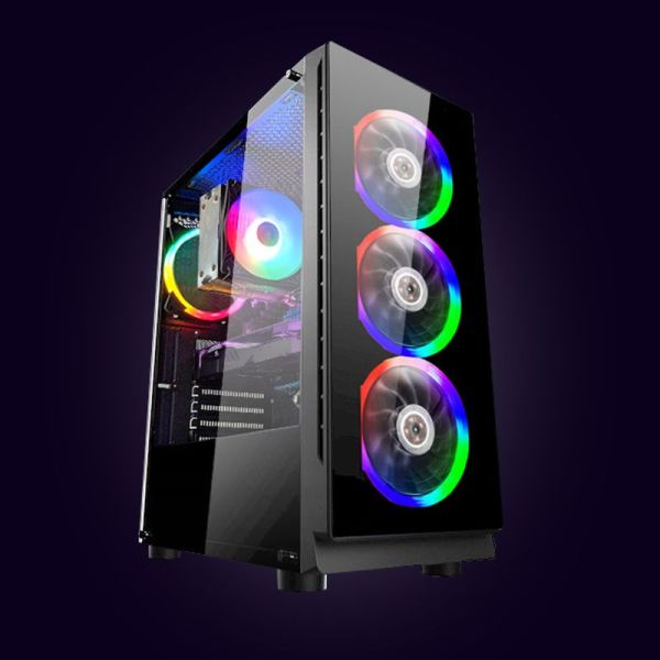 АКЦИЯ! Мощный Игровой ПК RGB +Монитор 24'' Intel i7 RTX 2060 Super + 16GB + SSD M.2 Win11 (PC ZEVS 12920R)