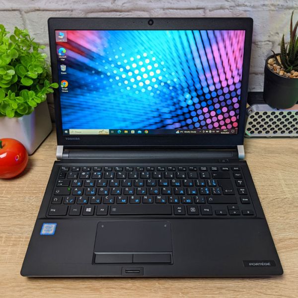 Мощный офисный ноутбук TOSHIBA Portege A30-C-1PD 13.3'' Intel i7 6500U 8GB + SSD