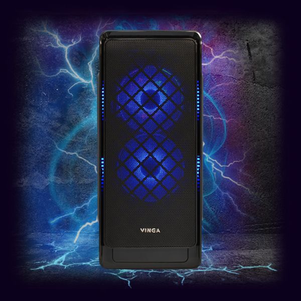 Игровой Компьютер + Монитор 22" Intel i5 4x3.6GHZ+ RX 570 +SSD (ZEVS PC7560M)