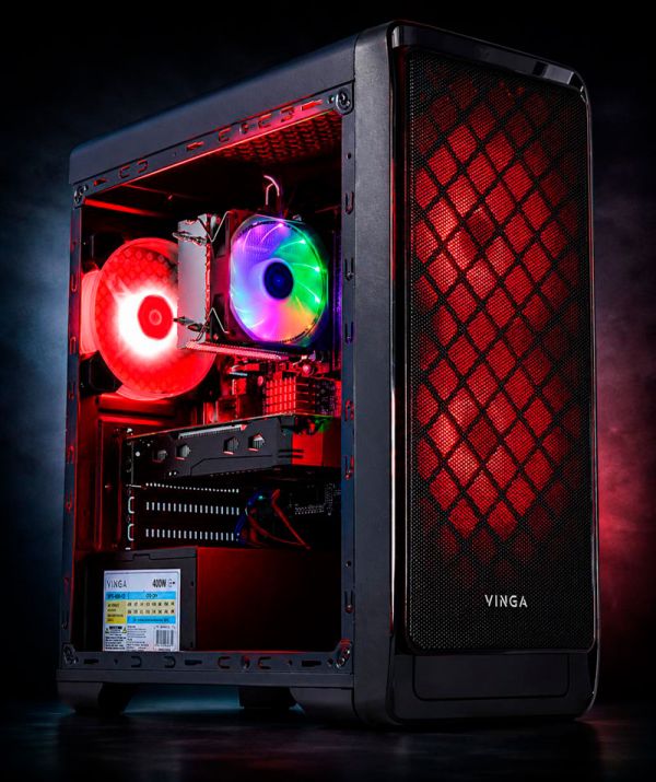 ИГРОВАЯ сборка "ZEVS PC 10000M2" |GTX 1060 3GB | AMD Ryzen 5 2600 |SSD M.2 | Wi-Fi | WIN11