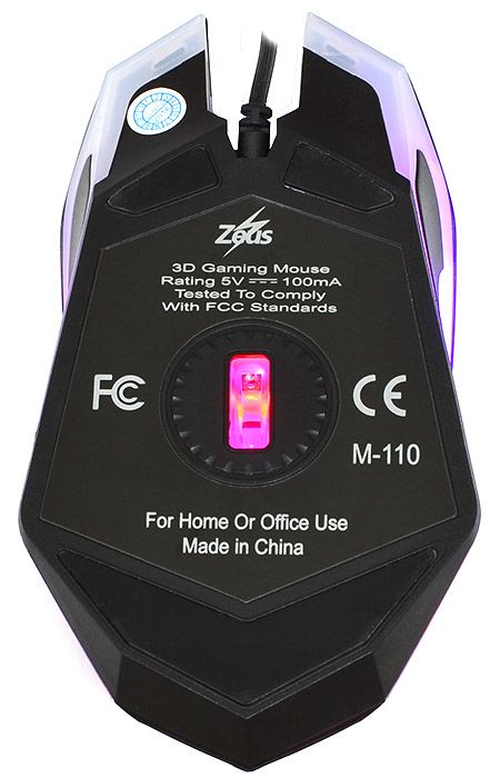 Мышь проводная игровая ZEUS M-110 USB